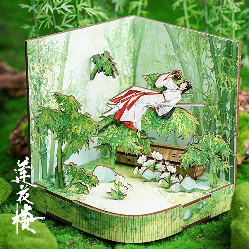 TV Shown Lotus Casebook Lian Hua Lou Li Lianhua Official Wooden Fittings Furniture Display Cosplay Props