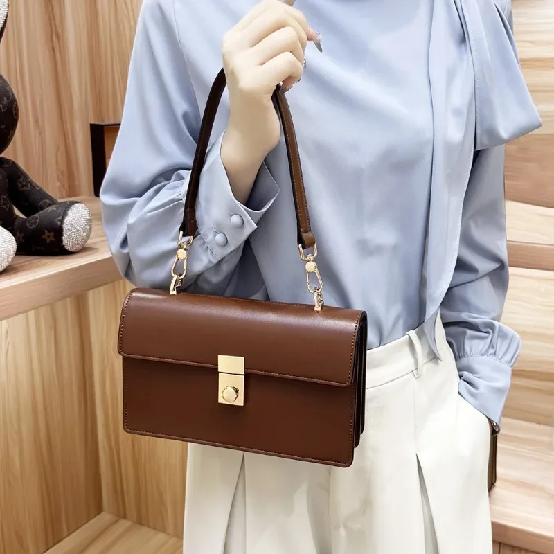 

Stylish Tote Bag For Ladies High-Quality Leather Handbag Popular Classic Elegant Fashion Women Accessory
