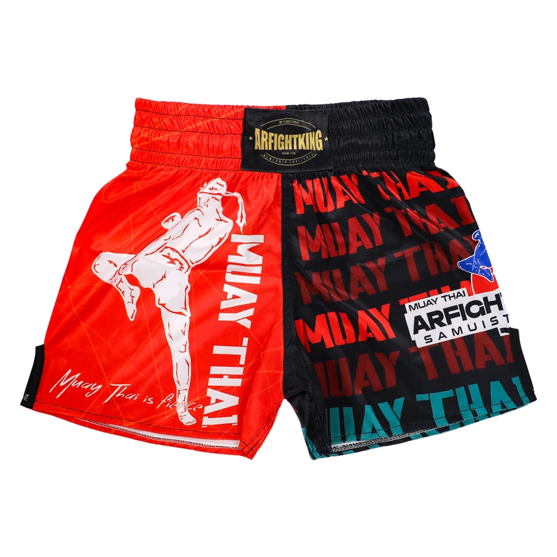 MMA Tiger Fighting Sports Fitness Thai Boxing Shorts Men's and Women's Comprehensive Fighting Training Sanda