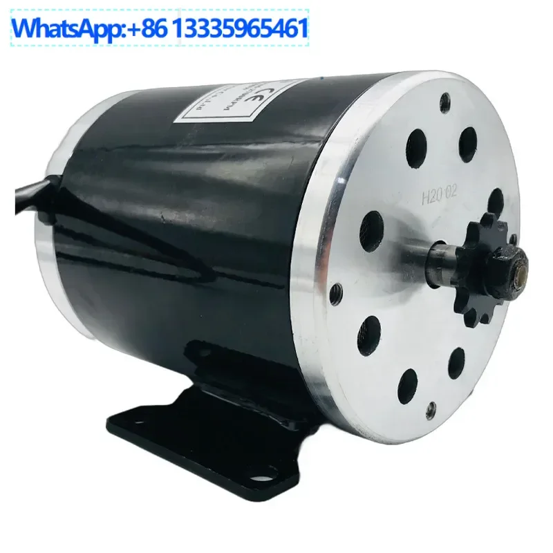 

24V500W High Speed Motor Electric Vehicle DC Permanent Magnet Brushed Scooter Motor Mechanical Equipment Motor