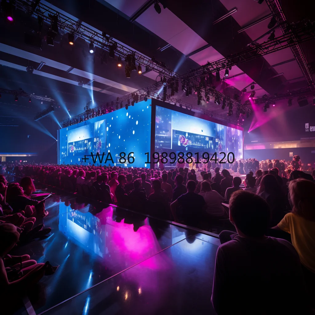 

Customizable Factory P3.91 P4.81 Indoor Rental Giant Led Display for Showcase Concert Show Stage Wall Party Night Club Screen fo