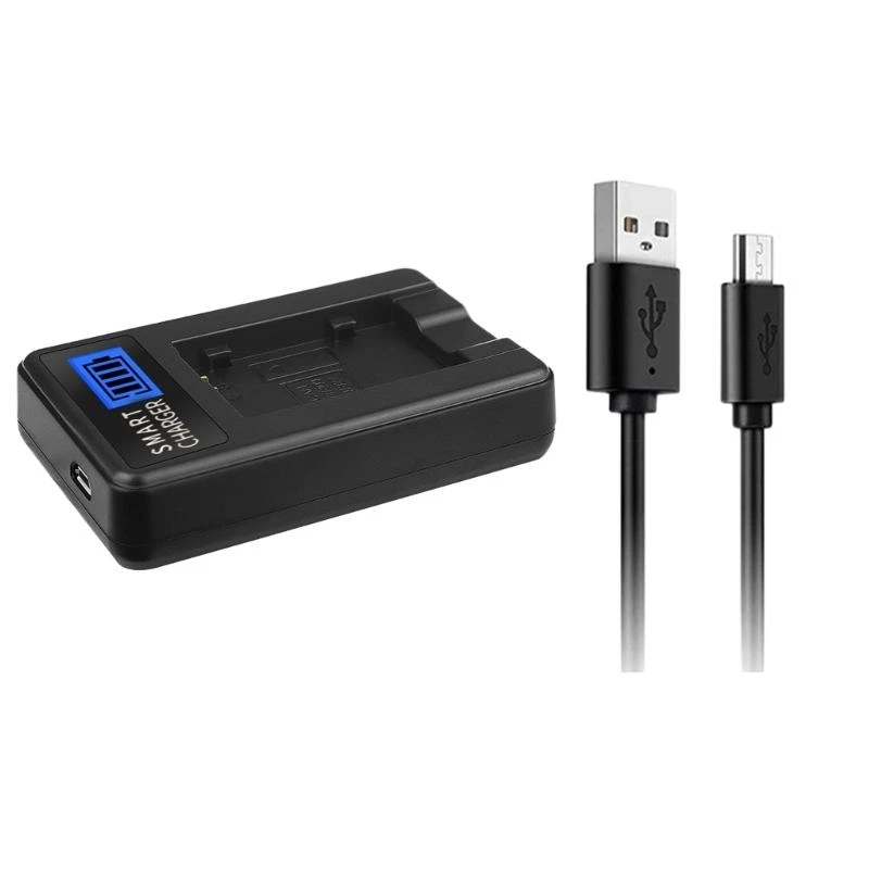 103F Portable LCD Screen Display Camera Battery for BP 808 FS100, FS200, Cameras Convenient Charging Power Supply