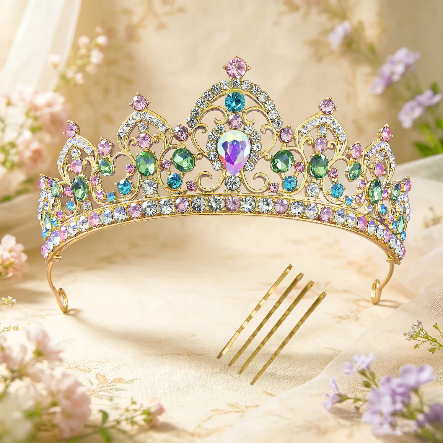 2026-acessorios-de-cabeca-de-liga-com-strass-para-eventos-transfronteiricos-coroas-levemente-luxuosas-e-elegantes-para-festas-banquetes-e-apresentacoes