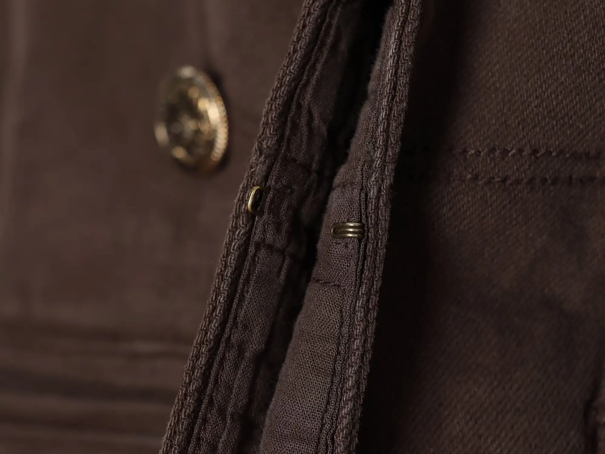 BSAY Vintage Napoleon Denim-Jacke für Damen, Stehkragen, Doppelreihige Metallknöpfe, Schulterklappen, Figurbetont, Kurze Militär-Oberbekleidung – Detail 8