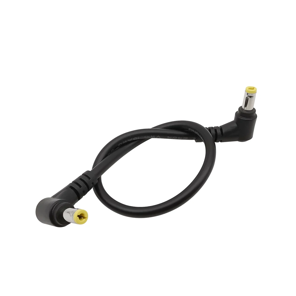 1Pcs 5.5 x 2.5mm Male to 5.5 x 2.5 MM Male DC Power Cable Plug Supply Adapter Compatible 5.5x2.1mm 30cm/50cm/100cm/300cm