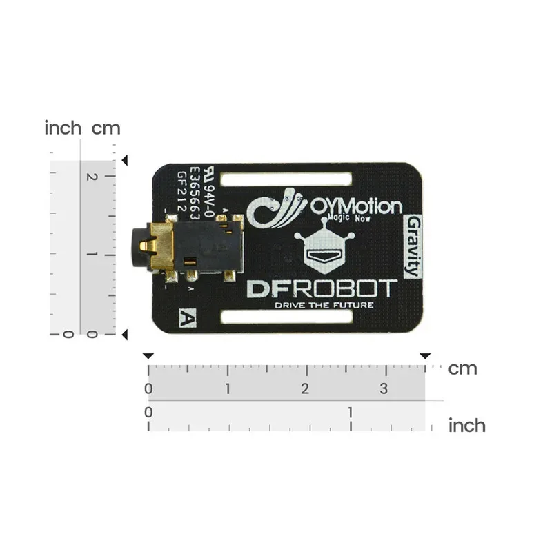 fDFRobot Analoger EMG-Muskel-Myoelektrizität-Elektromyogramm-Haut tragbarer Sensor von OYMotion Human-Computer Interactive