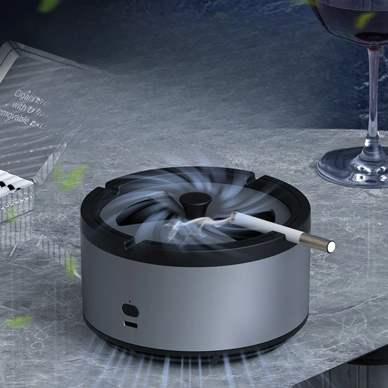 Air Purifiers Can Be Used in Cars, Rooms and Offices to Remove Second-Hand Smoke, Eliminate Smoke Odors and Purify Ashtrays
