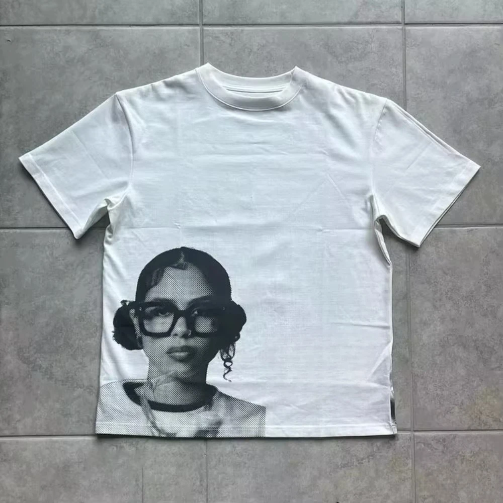 

Street Business After Hours Graphics Casual Short Sleeve T-Shirt Men's Y2K Cotton Vintage Oversize Tshirt Streetwear Women Tops