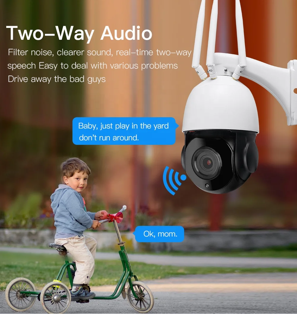 5mp 30X 4G Gsm Streaming Camhi Camera 30X Zoom 4G Servilance Network Camera