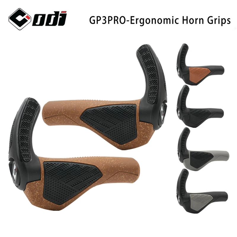 

ODI GP3-Pro эргономичные ручки MTB, двойные резиновые дубовые чехлы на руль с замком для горных/гоночных велосипедов, аксессуары для велосипедов