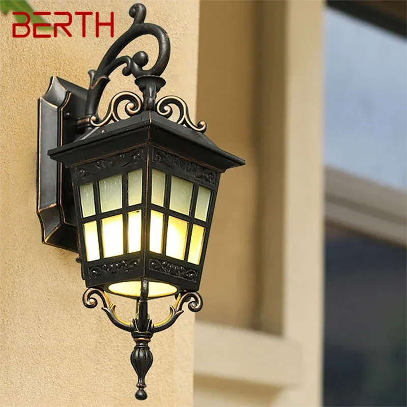 

BERTH Contemporary LED Outdoor Wall Lamps Electric Simplicity Waterproof Balcony Hallway Courtyard Villa Gate Hotel