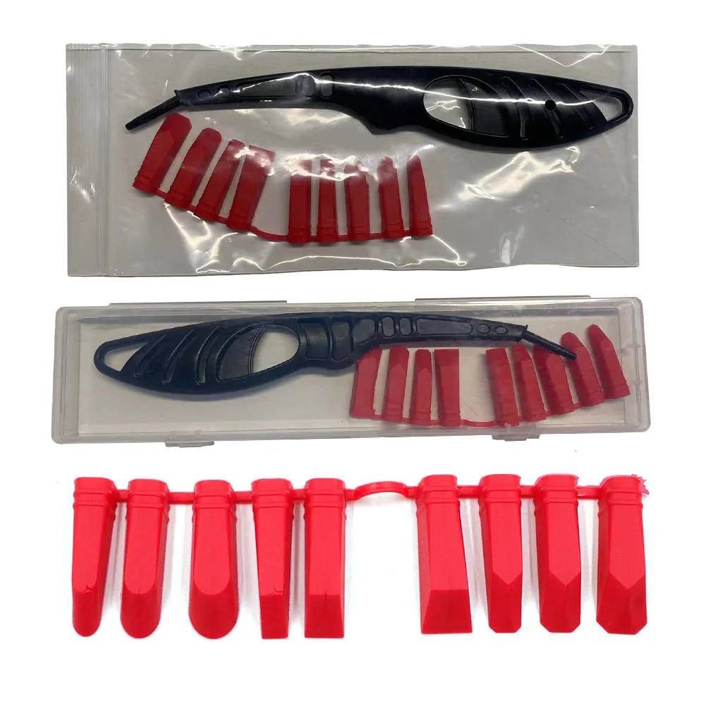 Colla per vetro raschietto angolare sigillante Spreader Set di applicatori per strumenti di riparazione per giunti per piastrelle per la casa, la cucina, il bagno, i giunti del lavandino