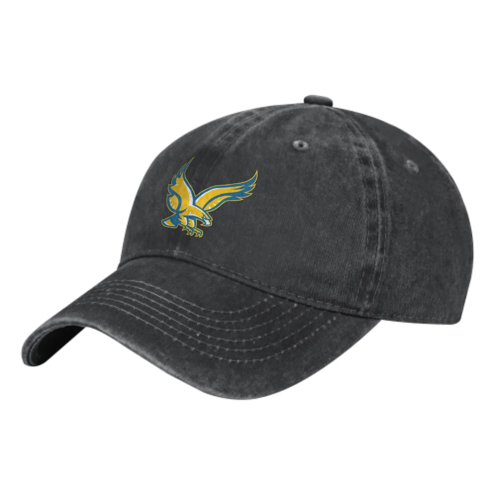 

Colourful Eagle Casquette Hat Dad Trucker Flat Bill Baseball Cap for Men Women Vintage Adjustable