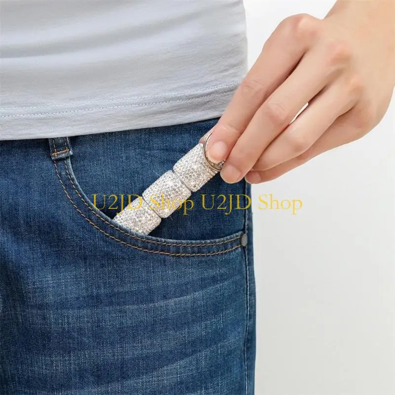 U2JD Portable Pills Case with Keychain Pills Pocket Drugs Storage Container
