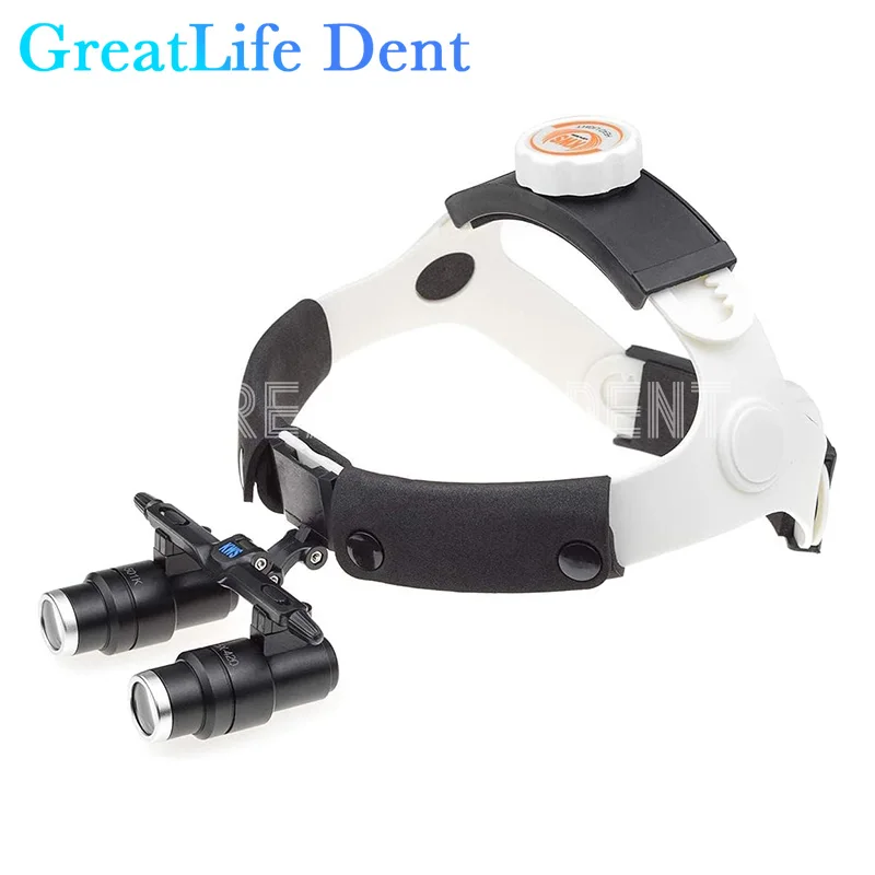 

GreatLife Dent 4X 5X 6X 370-500mm KWS FD-501K Medical Surgical Dentist Loupe Magnifier Dental Magnifying Glasses Loupes Surgical