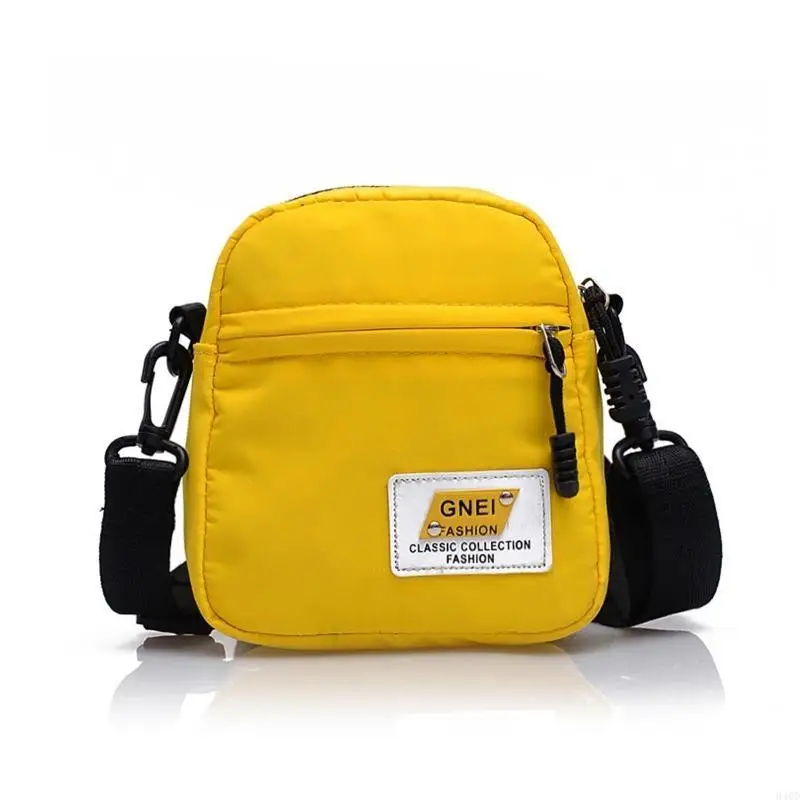 

340D Women Crossbody Purse Solid Color Nylon Shoulder Bag Casual Bag
