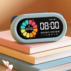 M&G Timer Multifunctional Intelligent Automatic Alarm Clock HD Large Screen Silent Vibration Rechargeable Long Endurance