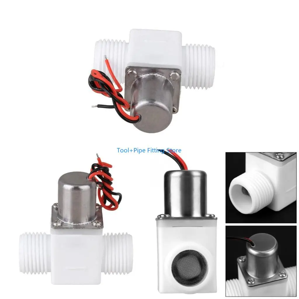 F92B DC3V 6.8Ω Plastic Water Solenoid Valves Water Control Electric Solenoid Valves for Water Purification Equipment