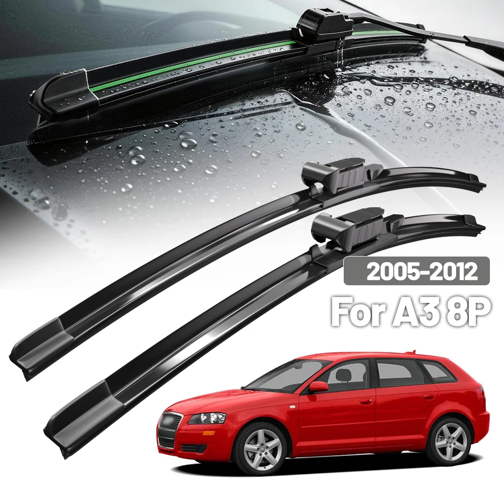 

Комплект передних щеток стеклоочистителя для Audi A3 8P 2005-2012, щетки для лобового стекла, 24"+19", 2006, 2007, 2008, 2009