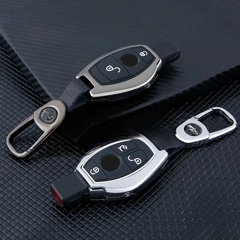 

2/3 Buttons Car Remote Key Case Cover Shell Fob for Mercedes Benz A B G R Class GLA GLK W176 W204 W251 W463 CAR Accessories