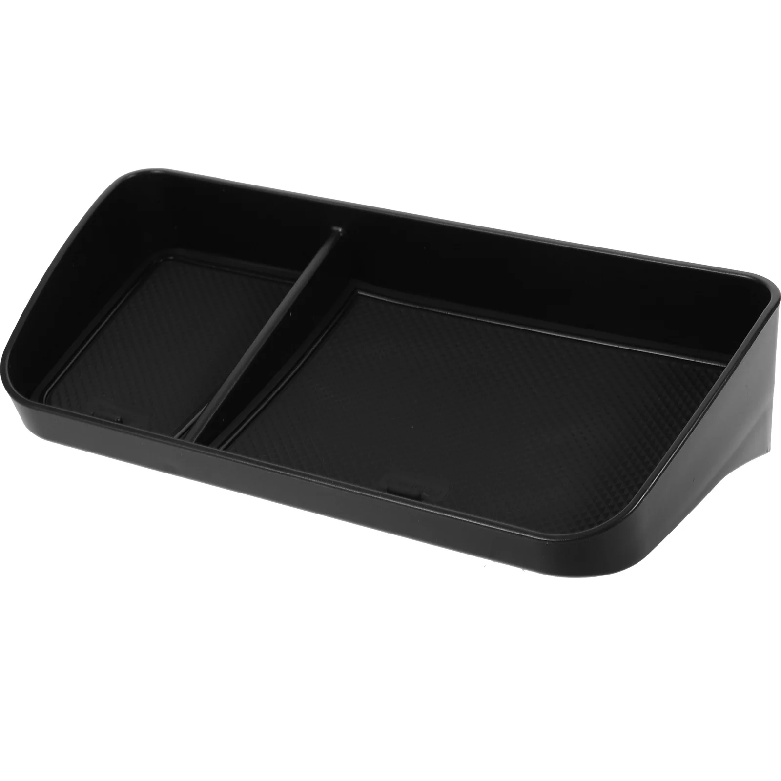 

Central Console Storage Organizer Plastic Rack Heat Resistant Rubber Lining Slip Prevention Tissue Holder