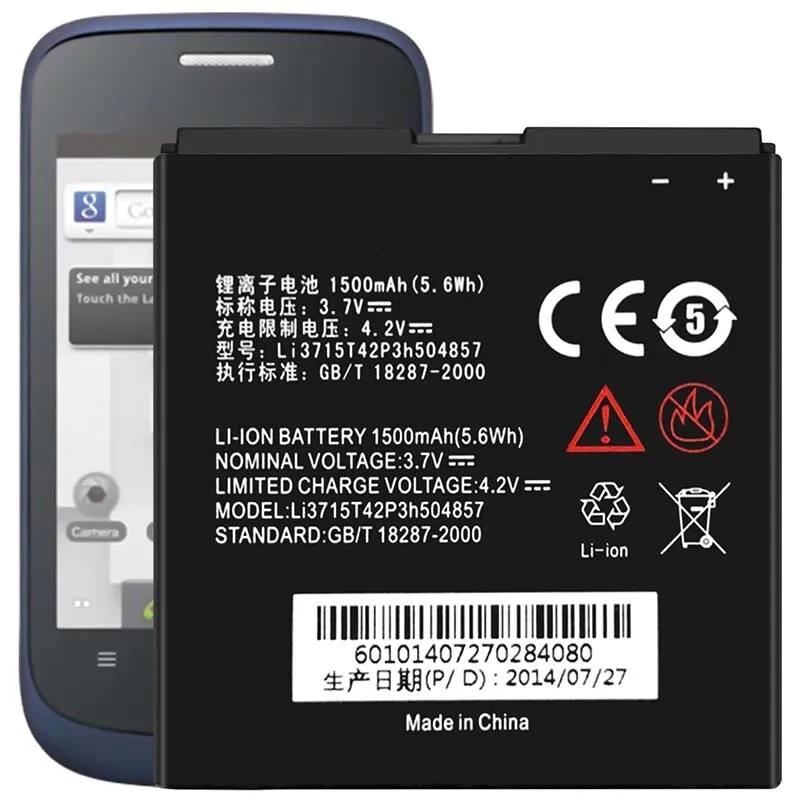 AT&T لبطارية بديلة ZTE Avail 2 Z992 Li3715T42P3h504857 #1