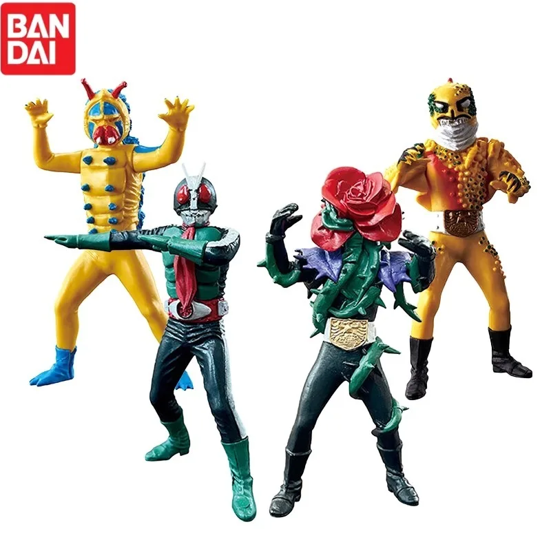 

Bandai Original Kamen Rider HG Gashapon Third Installment Shocker Anime Action Figures Toys for Kids Gifts