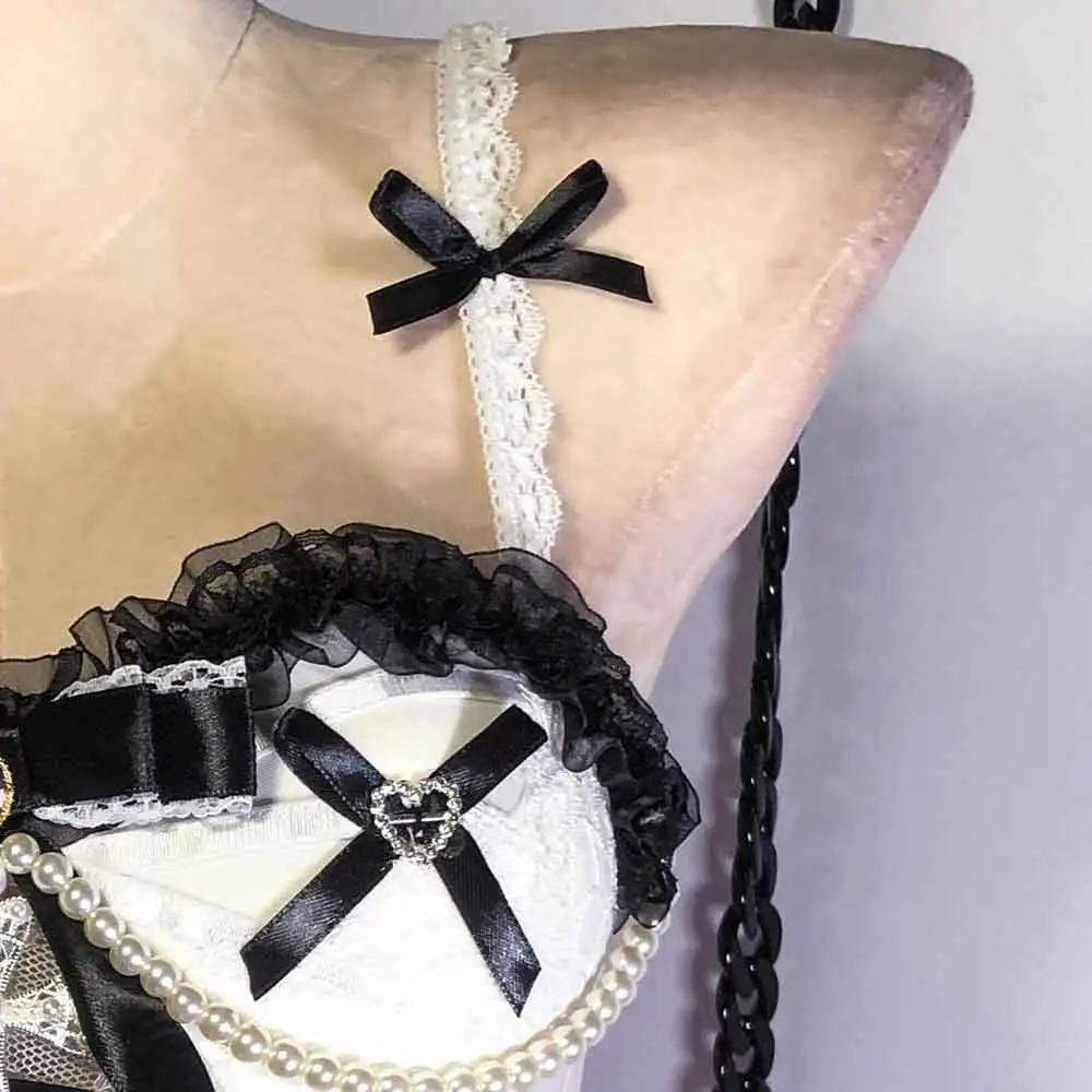 Goth Kawaii Box FAI DA TE Harajuku E-Girls Club Wear Y2K Halter Canotta TOP Eco Grunge Croce Carro Armato Gotico Fatto A Mano Emo Punk Rock