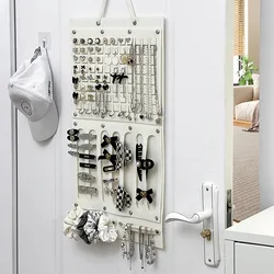 Hair Bows Organizer Wall Hanging Large Capacity Headband Holder Hair Clip Storage Hanger Space Saving Accessory For Girl Room
