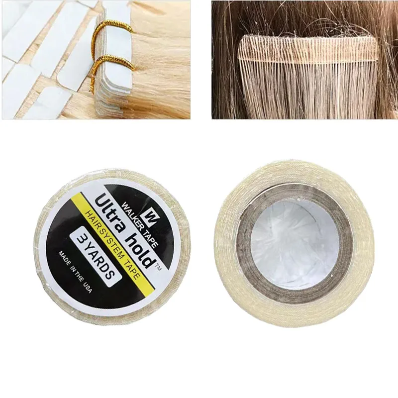 Haarverlenging Tape Sterke Hold Lace Front Ondersteuning Tape Waterdichte Dubbelzijdig Pruik Tape Voor Toupetje Frontale Haarstukje