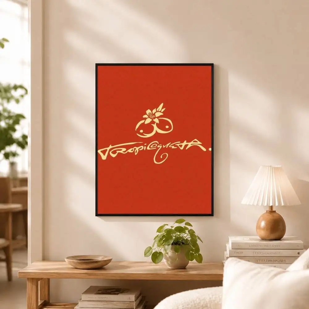 Singer Karol G  Poster Waterproof Wall Art Sticker For Bar Living Room Vintage Decor High Quality Print Gift