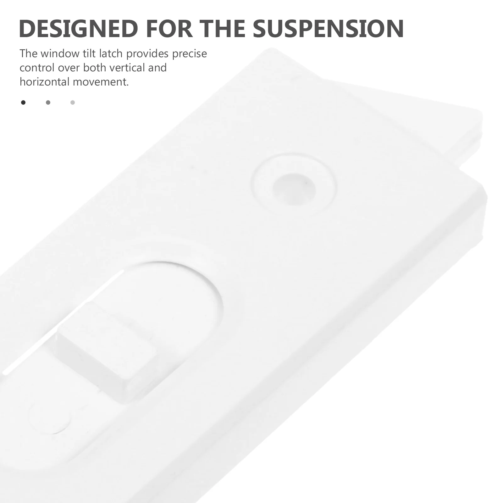 

1Pair Plastic Tilt Latch Replacement Window Latch Parts Secure Limit Function for Pull-Up Windows Easy Install Window