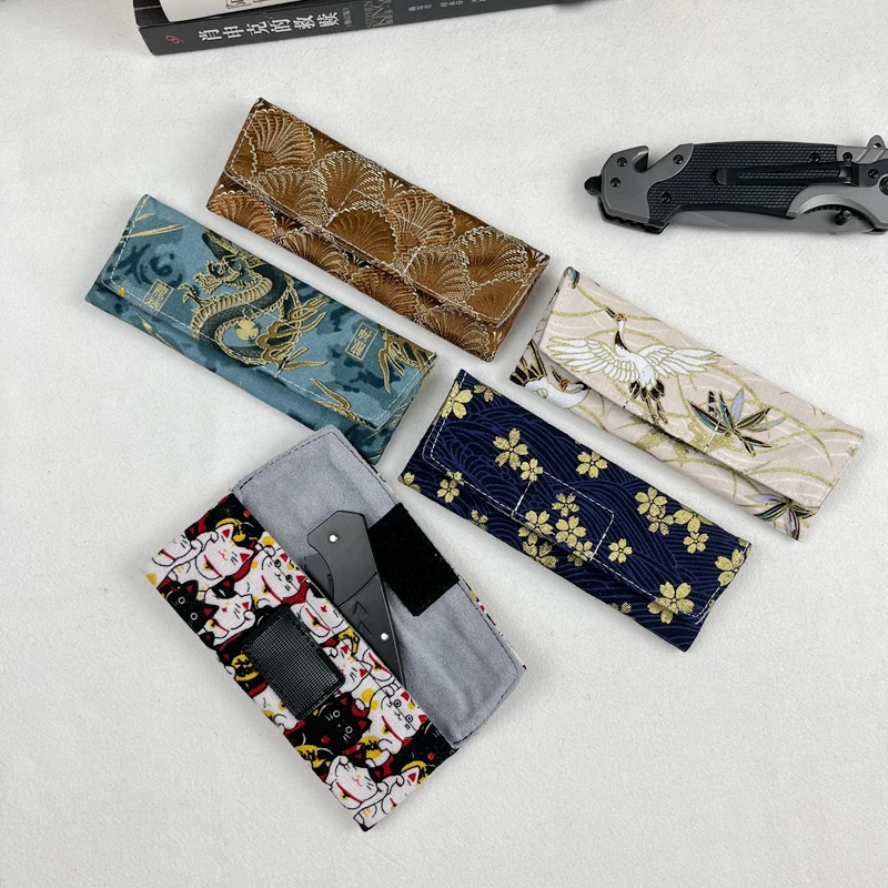 

Handmade Fabric Stationery Bag Storage Bag Knife Bag Cloth Bag