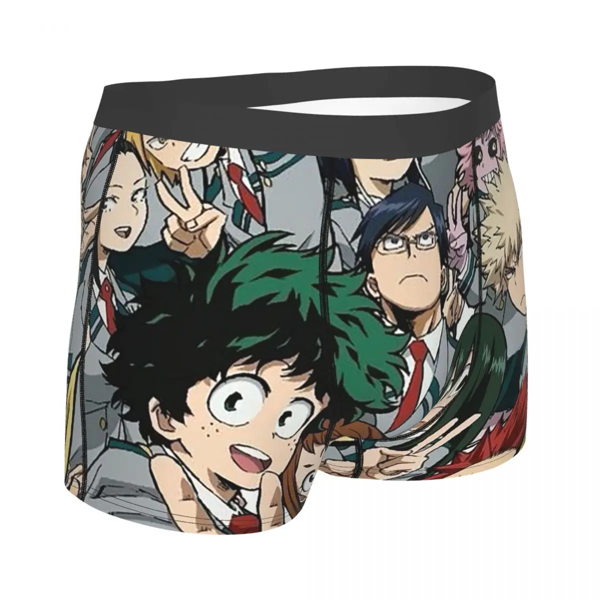 سراويل داخلية بوكسر My Hero Academia سراويل داخلية مريحة للرجال لهدايا أوم رجل صديقها