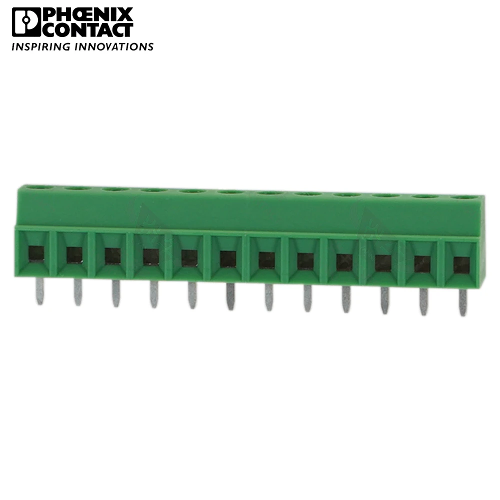 

3.81mm Original Genuine Phoenix Contact Connector PCB Screw Terminal Block 12 Pin MKDS 1 3.81 1727117 Wire-to-board 17.5A 200V