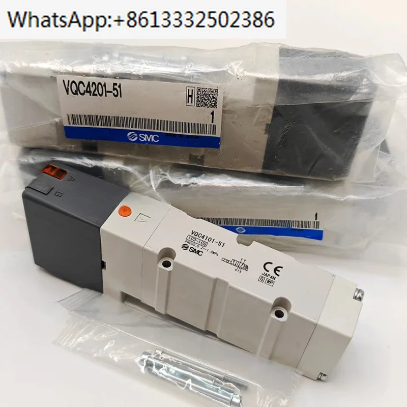 

VQ4100-51 VQ4100-5 VQ4301-5 VQ4301-51 VQC4301-5 VQC4301-51 VQ4401-5 VQ4401-51 Новый оригинальный электромагнитный клапан SMC