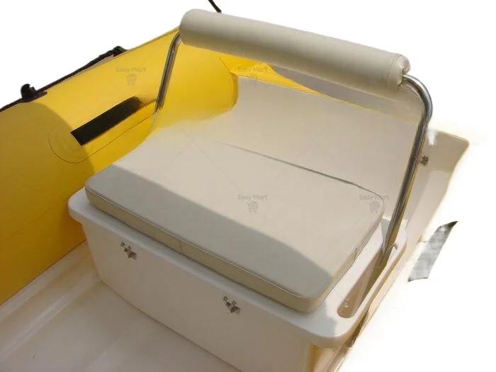 Factory direct sales, high-quality fiberglass boat rubber boat special seat box, with cushion，