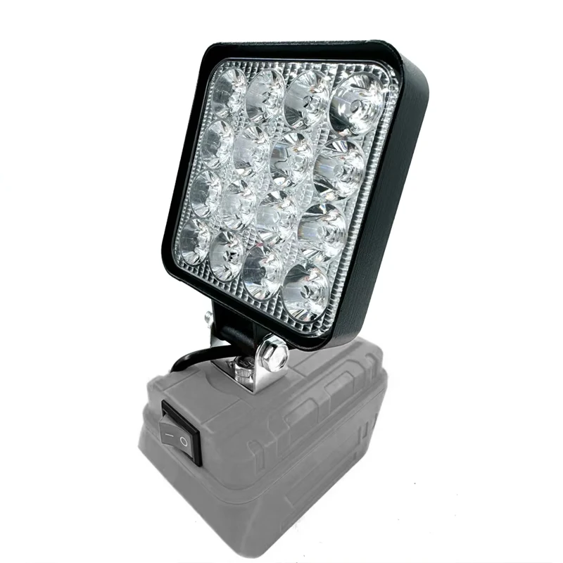 HOT 3 Inch Outdoor LED Work Light For Dewalt 18V Battery Portable Spotlights Fishing Handheld Cordless Lights Emergency Camping