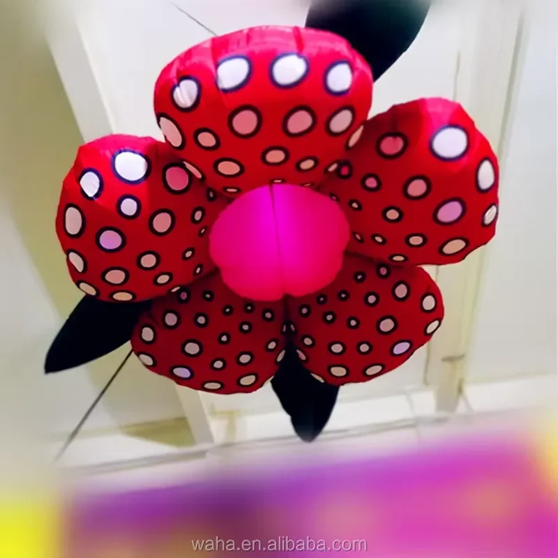 Inflatable Flower Arch for Wedding Stage Decoration Large Air Blown Floral Centerpiece Party Event Ceremony Backdrop Props