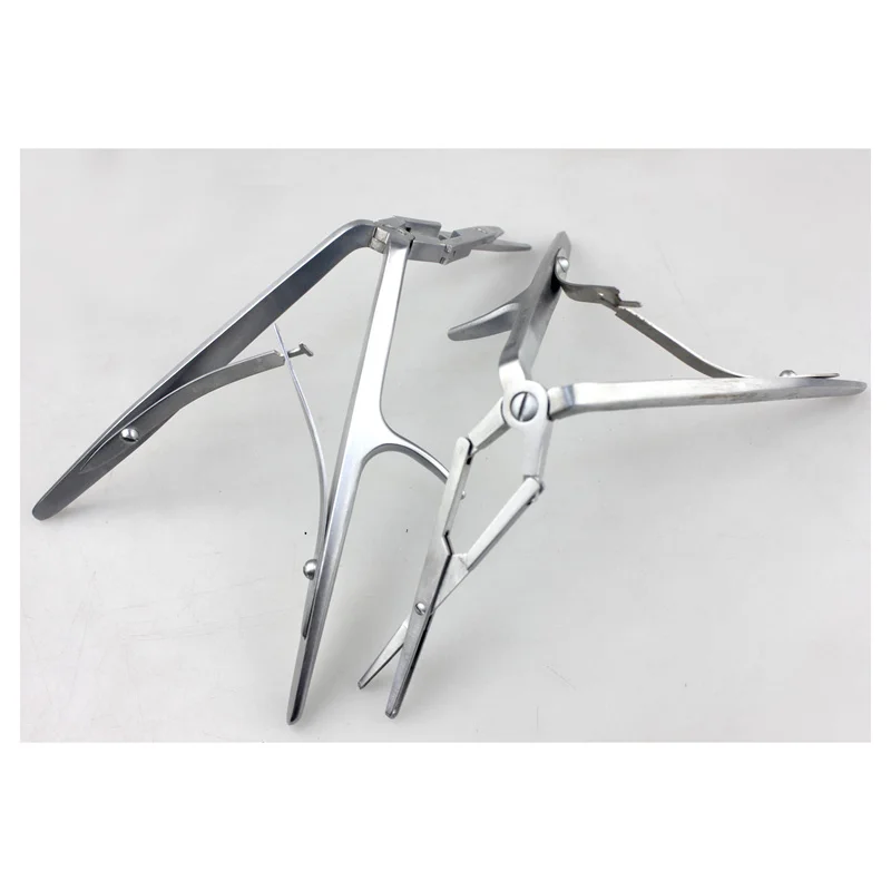 Nasal septum bone scissors cortical cartilage biting rongeur nasal cavity spreader Admiralty otolaryngology instrument medical