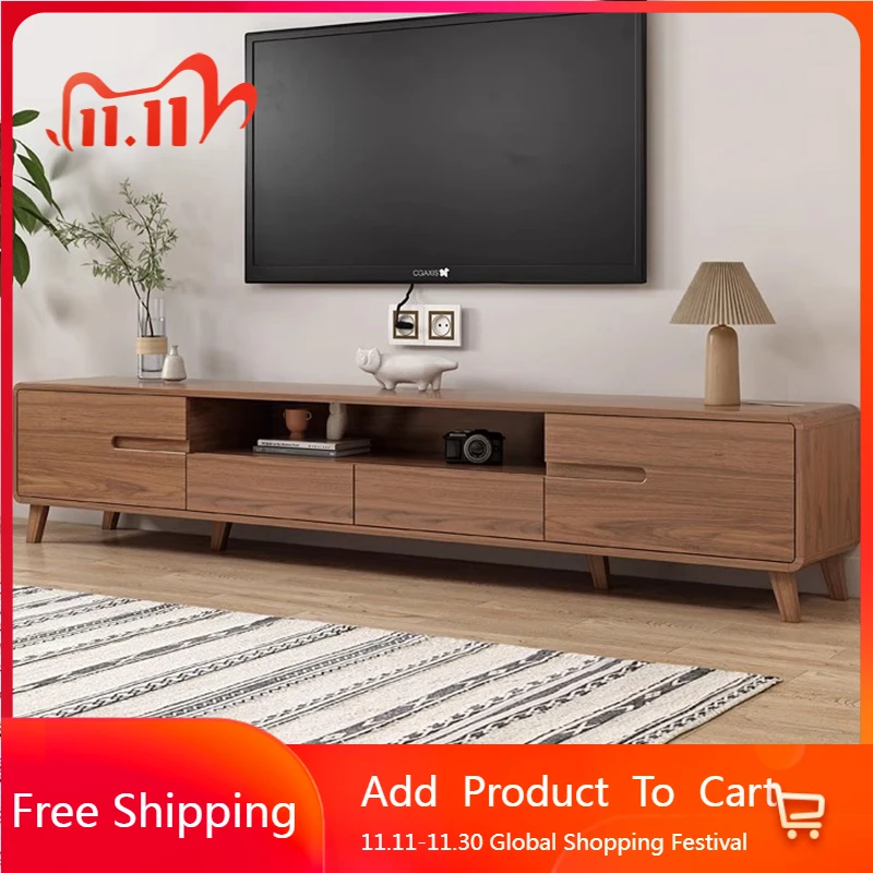 

Storage Organizer Tv Table Living Room Mobile Modern Display Luxury Wood Designer Tv Stands Drawers Muebles Trendy Furniture