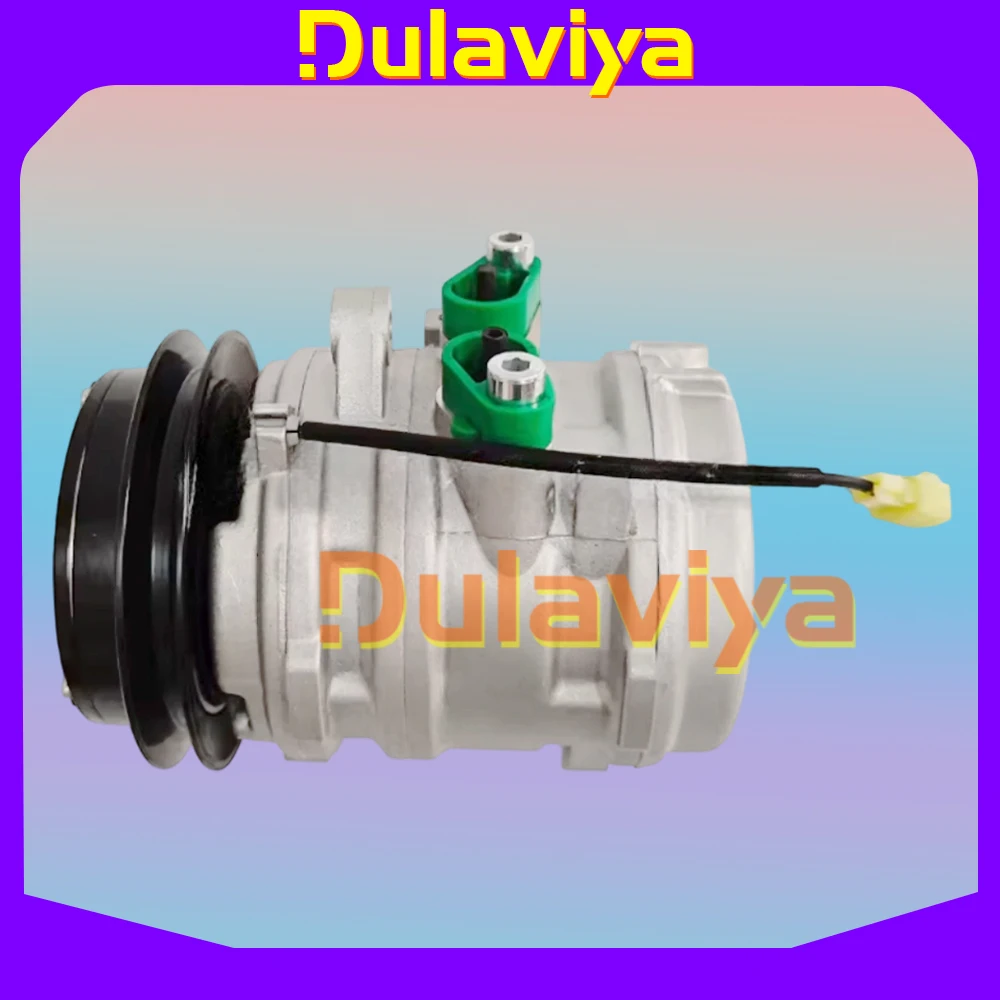 A/C AC Compressor SP10 For Hyundai R35Z-9 excavator Delphi 720306 11MH-90380 11HH-90380 RC.600.538