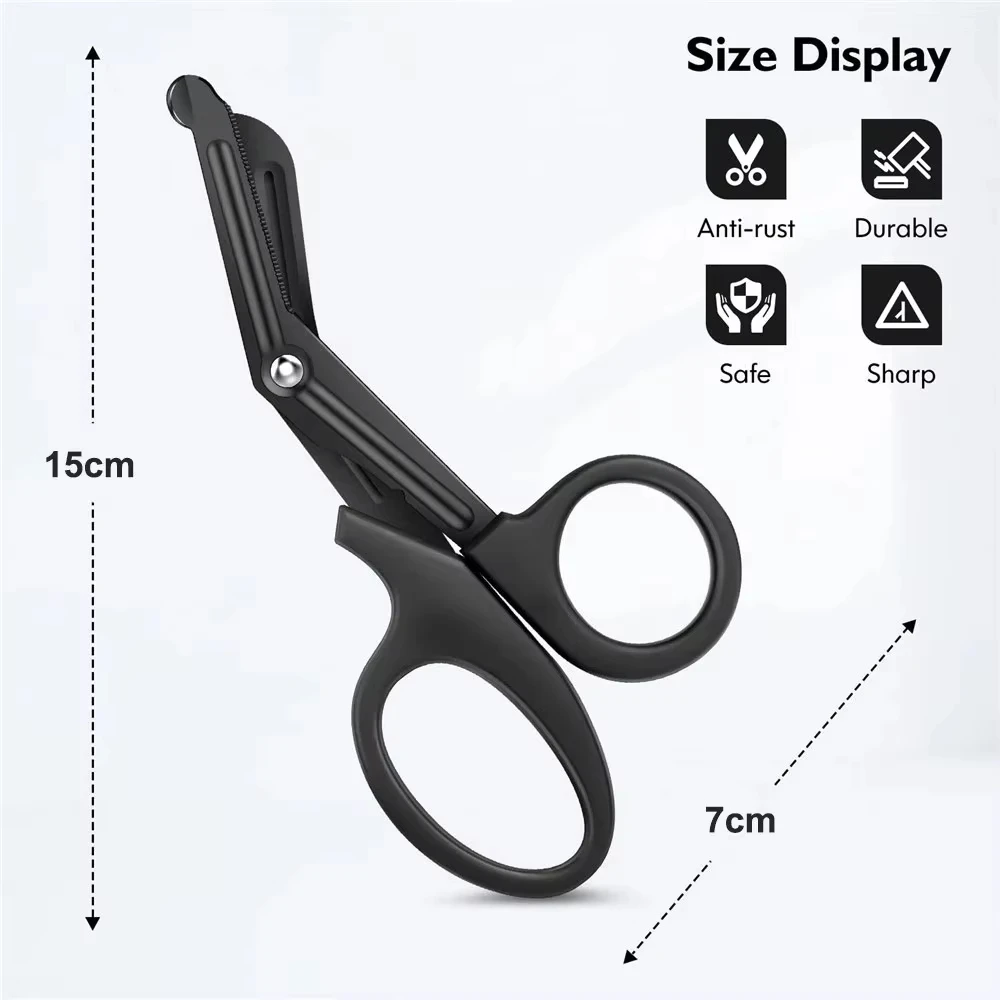 Survive Paramedic Medical Rescue Scissor Trauma Gauze Tactical First Aid Shear Trauma Shears Survival Rescue