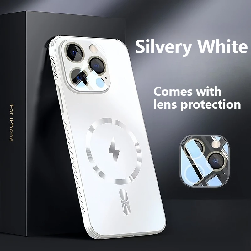

With Full Protection Heat Dissipation Function Anti-Drop Magnetic Mobile Phone Case for IPhone 12 13 14 15 16 Pro Max Series