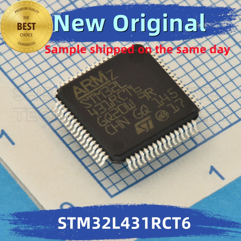 

2 шт./партия, интегральные микросхемы STM32L431RCT6 STM32L431R, 100% новые и оригинальные BOM, ST MCU