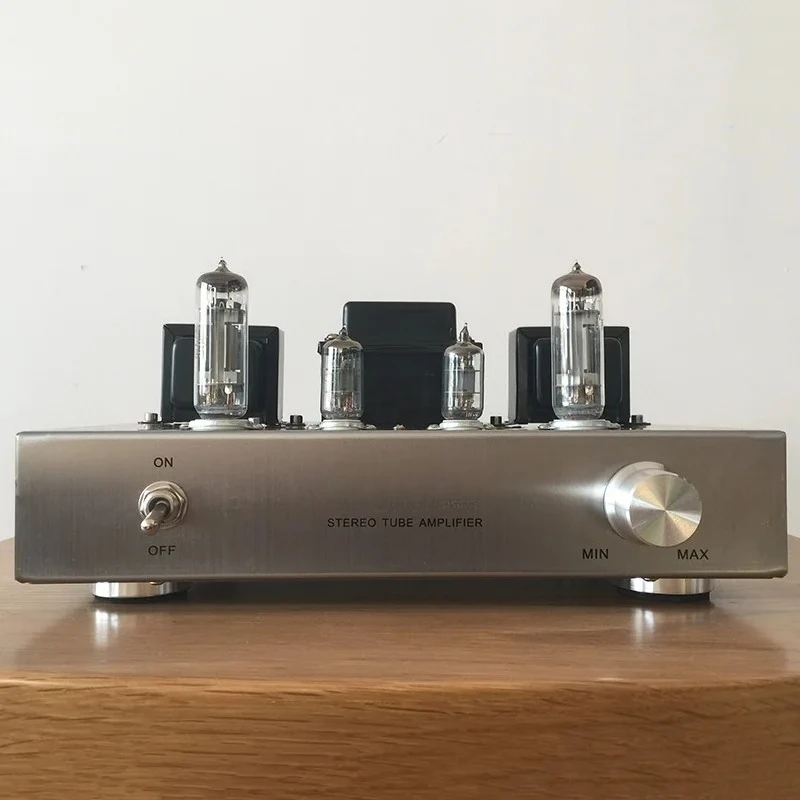 Audiophile 6C19 Tube Power Amplifier HIFI Stereo Class A Push-Pull Tube Amplifier Dual Channel Low Noise Vacuum Tube Amplifier