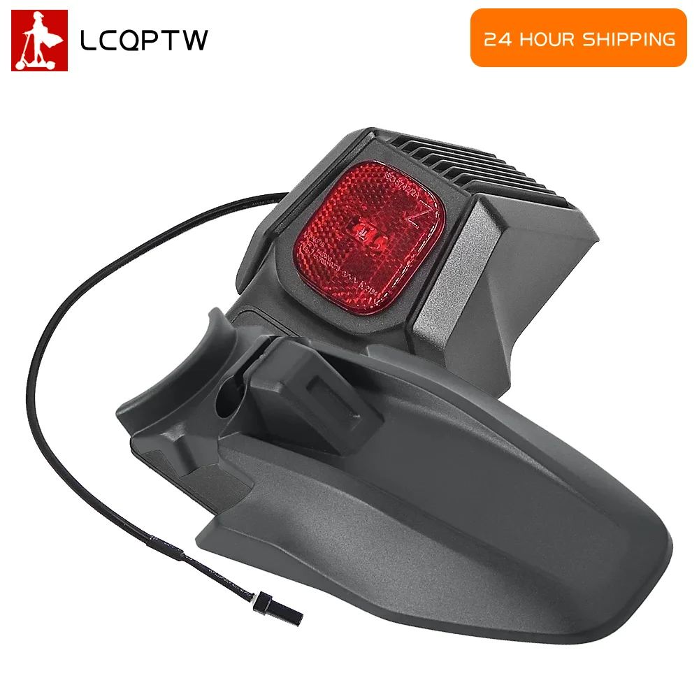 Für Segway Ninebot ZT3 Pro Vorder- und Hinterradschutzblech-Set mit LED-Rücklicht, Lampenhalterung, Rücklichtkabel, Ersatzteile für Elektroroller