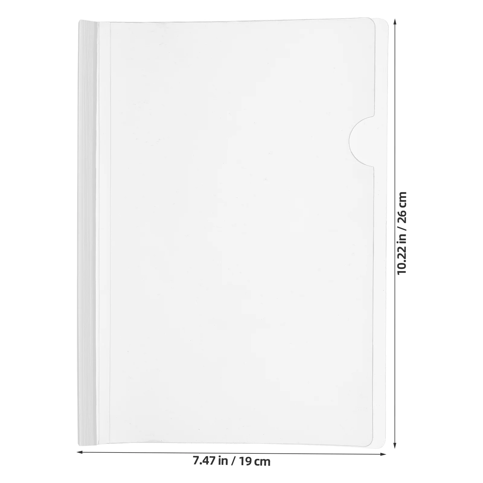 Rod Clamp Clear Folders for Documents Plastic Report Covers Resume Portfolio File Boxes