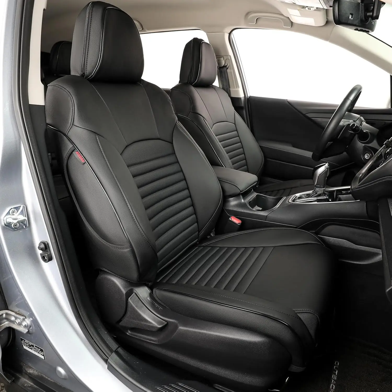 EKR Car Seat Covers Custom Fit for Subaru Outback 2015 2016 2017 2018 2019 Base/Premium/Limited Full Set Leather Car Seat Cover