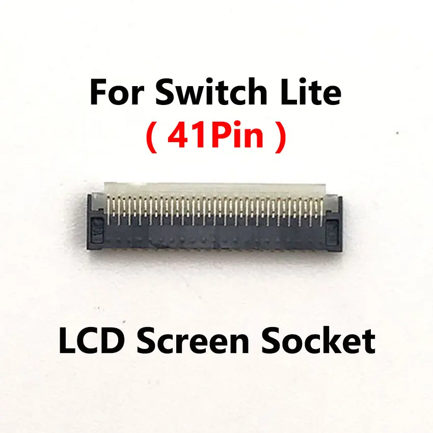 JCD 29/31/41/43/53 pines FPC hembra placa base pantalla LCD Cable flexible Clip conector de cinta para interruptor NS Lite OLED